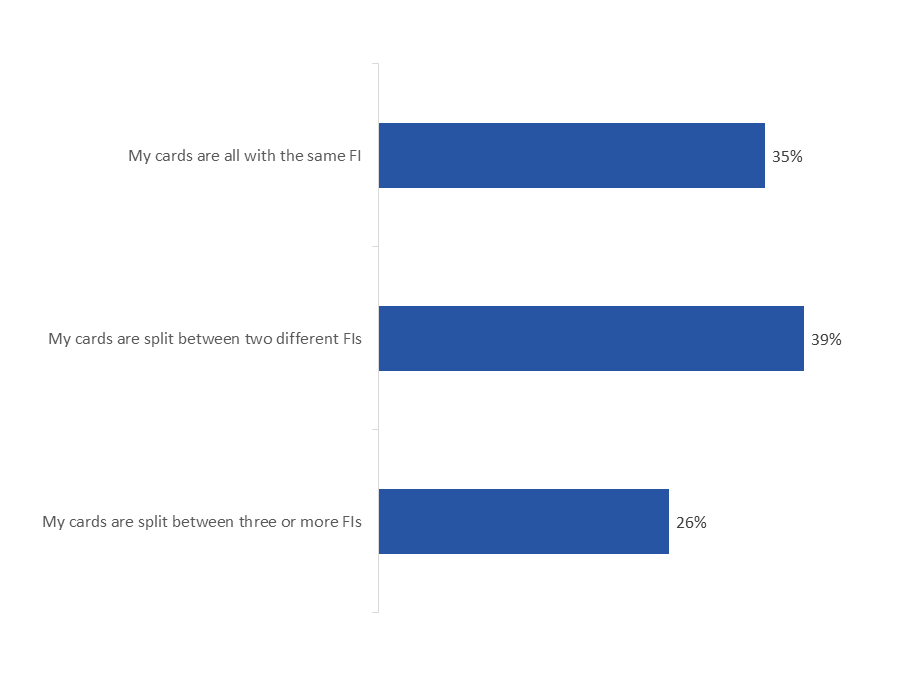 Figure 44: Use of Multiple Financial Institutions