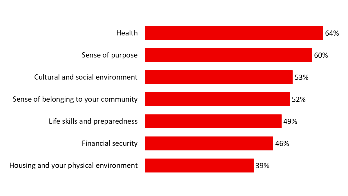 Figure 87: Areas in which transition to civilian life did not go well