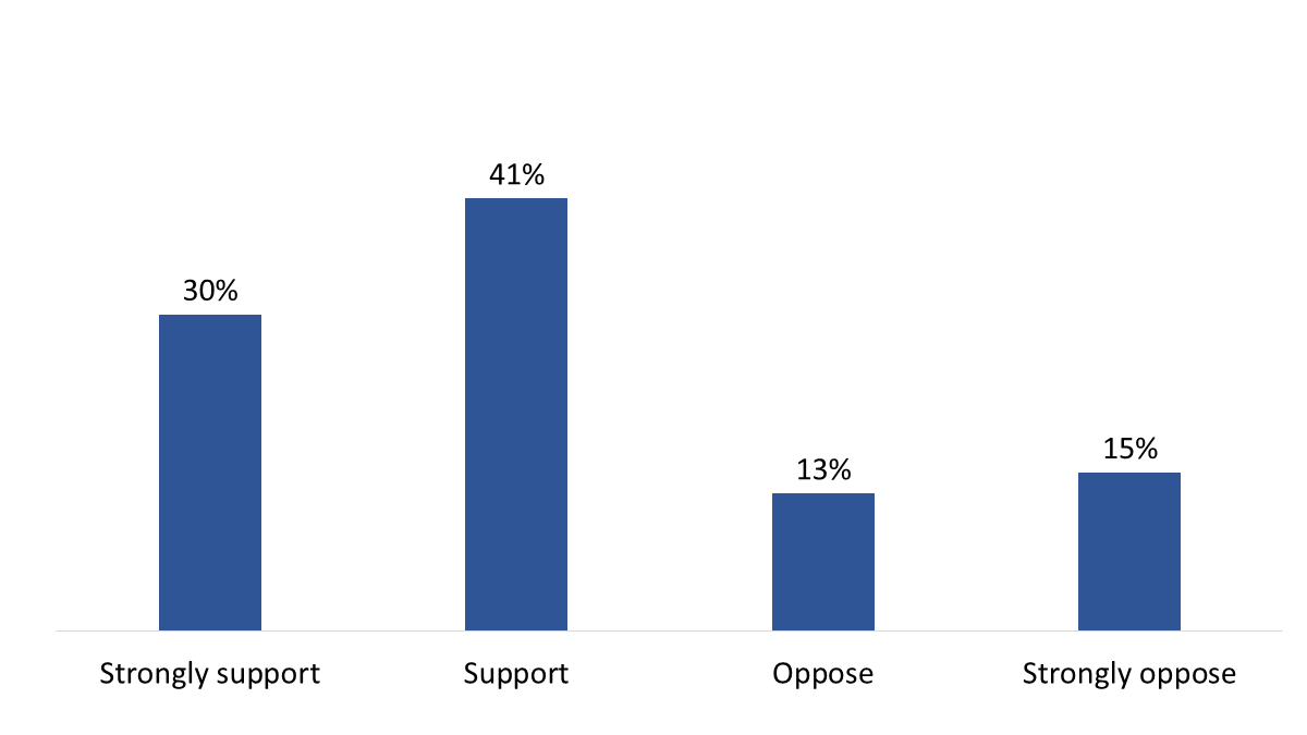 Figure 33: Views on greening transportation systems