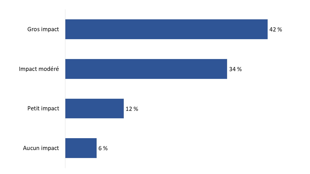 Diagramme 31 : Impact perçu du transport maritime sur le quotidien