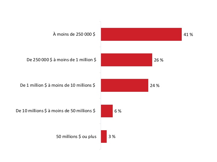 Figure 4 : Revenus des entreprises