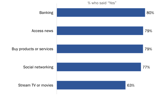 Figure 2: Online Activities